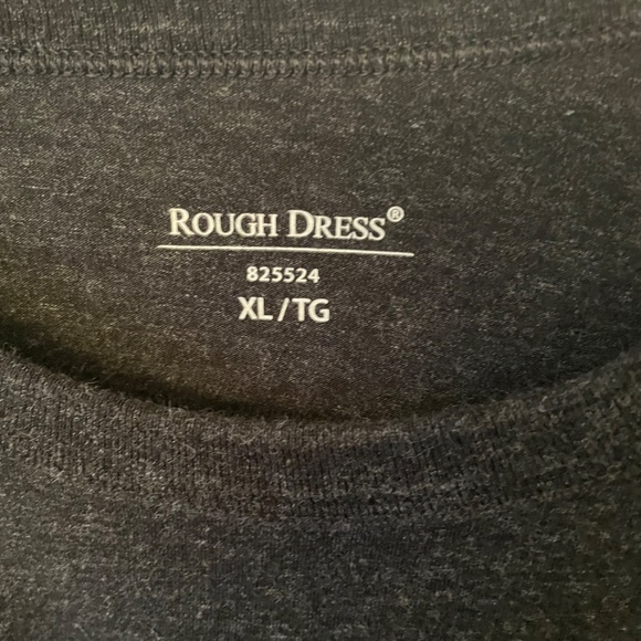 5 for $12 Charcoal long sleeve tee - Picture 2 of 4